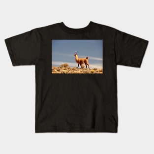 Lama, Bolivia Kids T-Shirt